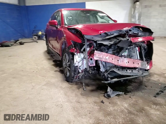 2018 Mazda CX-5 Grand Touring z VIN JM3KFBDMXJ0432197, wystawiony jako Copart lot #50383035 z przebiegiem Nie podano mil oraz Szkoda całkowita • Salvage title. Historia ofert i sprzedaży dostępna na DreamBid. Obrazek 15.