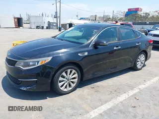 2016 Kia Optima LX with VIN 5XXGT4L32GG082504, listed as a IAAI auction lot 42790104 with 132,032 mi miles and . Bid and sale history available at DreamBid. Image 2.