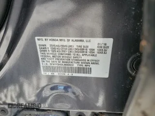 2018 Honda Pilot EX-L с VIN 5FNYF5H6XJB008231, выставлен на аукционе Copart как лот 70389974 с пробегом Не указан миль и Списание • Salvage title. История ставок и продаж доступна на DreamBid. Изображение 15.
