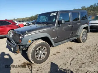 2014 Jeep Wrangler Unlimited Rubicon with VIN 1C4BJWFG4EL256824, listed as a Copart auction lot 49473815 with 117,264 mi miles and Salvage Title. Bid and sale history available at carsss.com. Image 1.