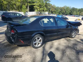 2001 Nissan Maxima SE z VIN JN1CA31DX1T838486, wystawiony jako Copart lot #75745584 z przebiegiem Nie podano mil oraz Szkoda całkowita • Salvage title. Historia ofert i sprzedaży dostępna na DreamBid. Obrazek 3.