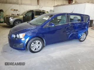 2014 Chevrolet Sonic LT with VIN 1G1JC6SH9E4231585, listed as a Copart auction lot 47625085 with 109,633 mi miles and Salvage Title. Bid and sale history available at carsss.com. Image 1.