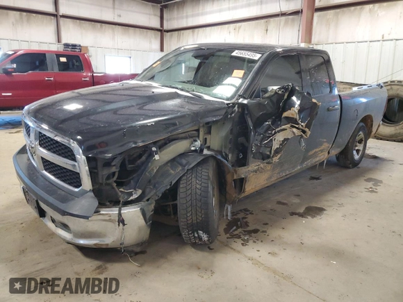 2018 Ram 1500 Tradesman with VIN 1C6RR6FG1JS299404, listed as a Copart auction lot 45655495 with 144,269 mi miles and Salvage title. Bid and sale history available at DreamBid. Image 1.