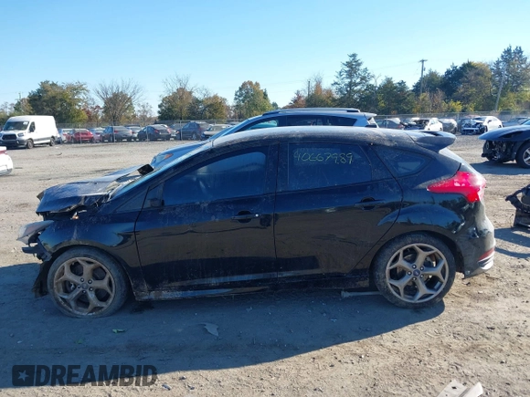 2018 Ford Focus ST with VIN 1FADP3L9XJL209180, listed as a IAAI auction lot 40667989 with 95,519 mi miles and . Bid and sale history available at DreamBid. Image 14.
