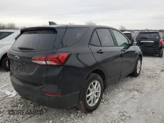 2024 Chevrolet Equinox LS with VIN 3GNAXHEG0RL273340, listed as a Copart auction lot 44200565 with 8,827 mi miles and Non Repairable. Bid and sale history available at DreamBid. Image 3.