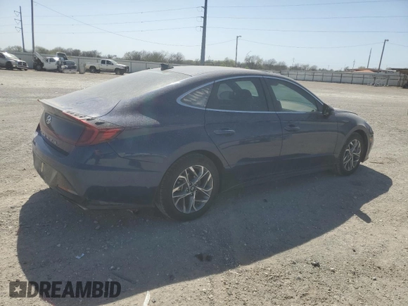2020 Hyundai Sonata SEL z VIN 5NPEF4JA0LH000896, wystawiony jako Copart lot #49329425 z przebiegiem 58 447 mil mil oraz Czysty tytuł • Clean title. Historia ofert i sprzedaży dostępna na DreamBid. Obrazek 3.
