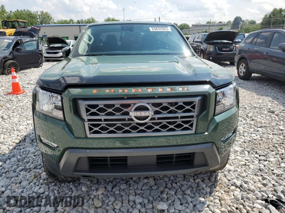 2023 Nissan Frontier SV with VIN 1N6ED1EK6PN618038, listed as a Copart auction lot 63832063 with 6,367 mi miles. Bid and sale history available at carsss.com. Image 5.
