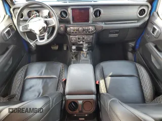 2022 Jeep Gladiator Overland with VIN 1C6HJTFG6NL124535, listed as a Copart auction lot 45988595 with 17,151 mi miles and Salvage title. Bid and sale history available at DreamBid. Image 8.