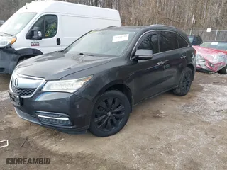 2015 Acura MDX Tech Pkg with VIN 5FRYD3H46FB003624, listed as a IAAI auction lot 41341558 with 157,736 mi miles. Bid and sale history available at carsss.com. Image 17.