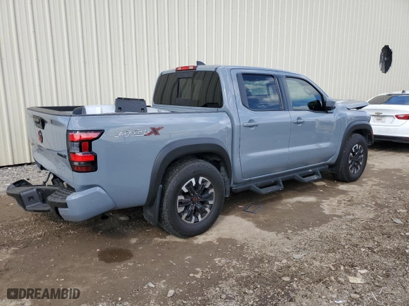 2024 Nissan Frontier SV with VIN 1N6ED1EJ7RN641631, listed as a Copart auction lot 88875185 with 6,602 mi miles and Salvage Title. Bid and sale history available at carsss.com. Image 3.