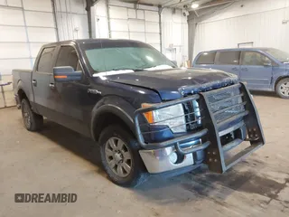 2009 Ford F-150 XL with VIN 1FTPW14V39FA73348, listed as a IAAI auction lot 40963436 with 217,717 mi miles. Bid and sale history available at carsss.com. Image 1.
