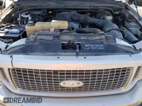 2004 Ford Excursion Limited z VIN 1FMNU43S94EB57481, wystawiony jako Copart lot #54445455 z przebiegiem 284 737 mil mil oraz Czysty tytuł • Clean title. Historia ofert i sprzedaży dostępna na DreamBid. Obrazek 12.