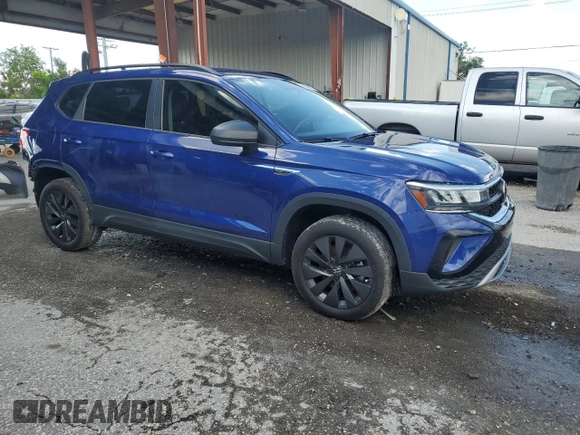 2022 Volkswagen Taos S z VIN 3VVCX7B29NM049025, wystawiony jako Copart lot #56908815 z przebiegiem 19 655 mil mil oraz Szkoda całkowita • Salvage title. Historia ofert i sprzedaży dostępna na DreamBid. Obrazek 4.