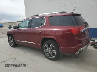 2018 GMC Acadia Denali with VIN 1GKKNXLS8JZ117150, listed as a Copart auction lot 51876985 with 70,881 mi miles and Salvage title. Bid and sale history available at DreamBid. Image 2.