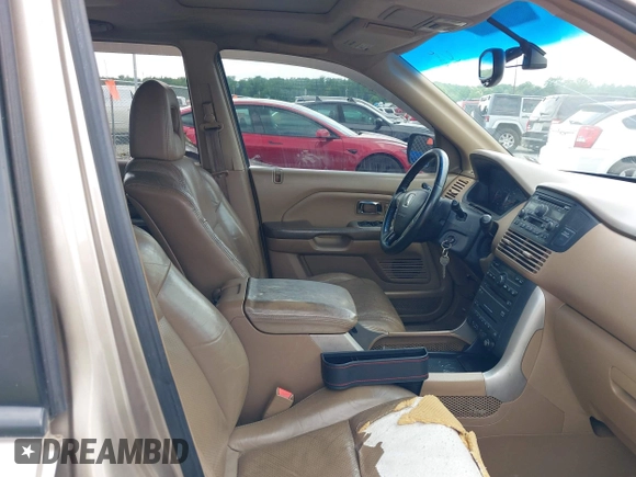 2005 Honda Pilot EX-L z VIN 5FNYF18675B014213, wystawiony jako IAAI lot #42345259 z przebiegiem 244 510 mil mil oraz . Historia ofert i sprzedaży dostępna na DreamBid. Obrazek 5.