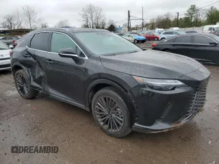 2025 Lexus RX 350 with VIN 2T2BAMCA4SC091988, listed as a Copart auction lot 52320925 with 3,725 mi miles and Salvage Title. Bid and sale history available at DreamBid. Image 4.