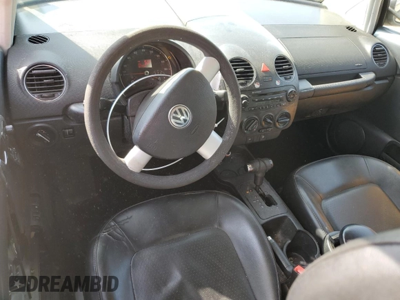 2007 Volkswagen Beetle with VIN 3VWPW31CX7M504745, listed as a Copart auction lot 48799535 with 128,267 mi miles and Salvage Title. Bid and sale history available at DreamBid. Image 8.