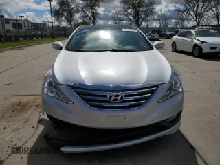 2014 Hyundai Sonata SE with VIN 5NPEC4AC4EH897489, listed as a Copart auction lot 49184125 with 95,840 mi miles and Salvage Title. Bid and sale history available at DreamBid. Image 5.