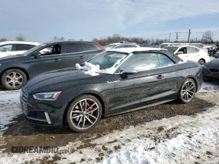 2018 Audi S5 Prestige z VIN WAU24GF54JN018303, wystawiony jako Copart lot #85240154 z przebiegiem 51 893 mil mil oraz Szkoda całkowita • Salvage title. Historia ofert i sprzedaży dostępna na DreamBid. Obrazek 1.