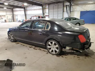 2006 Bentley Flying Spur with VIN SCBBR53W76C034894, listed as a Copart auction lot 83219304 with 76,725 mi miles and Salvage Title. Bid and sale history available at DreamBid. Image 2.
