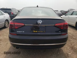 2017 Volkswagen Passat SE with VIN 1VWGT7A36HC063392, listed as a Copart auction lot 60846895 with 153,006 mi miles and Clean title. Bid and sale history available at DreamBid. Image 6.