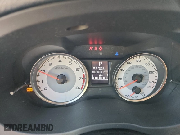 2014 Subaru Impreza Special Sports Limited with VIN JF1GPAS66E8229671, listed as a Copart auction lot 64303015 with 69,007 mi miles and Non repairable. Bid and sale history available at DreamBid. Image 9.