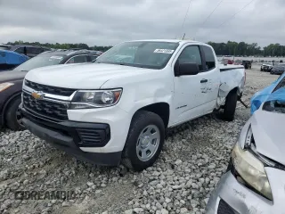 2022 Chevrolet Colorado 2WD Work Truck z VIN 1GCHSBEA8N1187547, wystawiony jako Copart lot #56421895 z przebiegiem 53 776 mil mil oraz Szkoda całkowita • Salvage title. Historia ofert i sprzedaży dostępna na DreamBid. Obrazek 1.