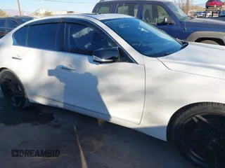 2017 Infiniti Q50 Premium with VIN JN1EV7AP6HM737223, listed as a IAAI auction lot 41335651 with 93,883 mi miles and . Bid and sale history available at DreamBid. Image 13.