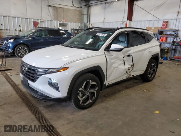 2024 Hyundai Tucson SEL Convenience with VIN KM8JCCD11RU154444, listed as a Copart auction lot 53873975 with 4,243 mi miles and Salvage Title. Bid and sale history available at carsss.com. Image 1.