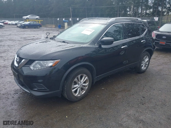 2016 Nissan Rogue S with VIN JN8AT2MV9GW151086, listed as a IAAI auction lot 41911942 with 41,381 mi miles. Bid and sale history available at carsss.com. Image 17.