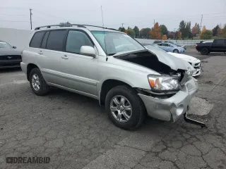 2007 Toyota Highlander with VIN JTEHD21A770047901, listed as a Copart auction lot 76040194 with 126,226 mi miles and Salvage Title. Bid and sale history available at carsss.com. Image 4.