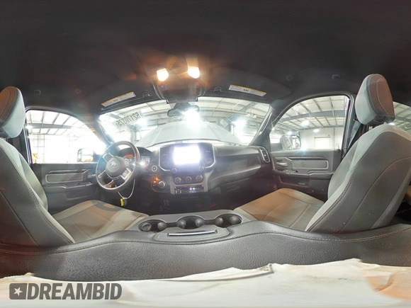 2022 Ram 2500 Big Horn with VIN 3C6UR5DJXNG248029, listed as a Copart auction lot 52170375 with 54,367 mi miles and Salvage title. Bid and sale history available at DreamBid. Image 15.