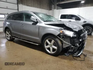 2015 Audi Q7 3.0T S line Prestige with VIN WA1DGAFE0FD025644, listed as a Copart auction lot 47640805 with 105,644 mi miles and Salvage Title. Bid and sale history available at carsss.com. Image 4.