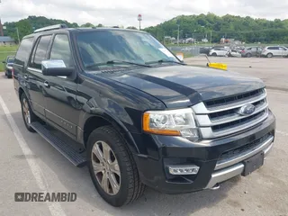 2015 Ford Expedition Platinum with VIN 1FMJU1MT5FEF12993, listed as a IAAI auction lot 42307733 with 135,511 mi miles and . Bid and sale history available at DreamBid. Image 1.