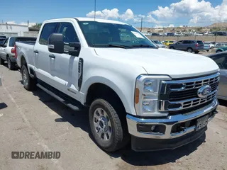2024 Ford F-250 XL with VIN 1FT7W2BT9RED57676, listed as a IAAI auction lot 42593411 with 40,438 mi miles and . Bid and sale history available at DreamBid. Image 1.