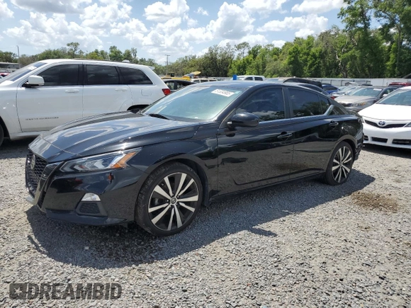 2020 Nissan Altima 2.5 SR with VIN 1N4BL4CV7LC189513, listed as a Copart auction lot 51334985 with 76,651 mi miles and Salvage Title. Bid and sale history available at carsss.com. Image 1.