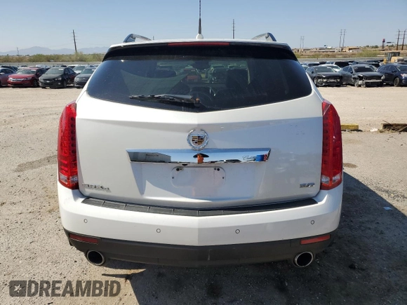 2012 Cadillac SRX Premium Collection with VIN 3GYFNFE34CS517102, listed as a Copart auction lot 60483155 with 111,770 mi miles and Salvage title. Bid and sale history available at DreamBid. Image 6.