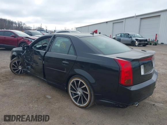 2005 Cadillac CTS with VIN 1G6DP567950108335, listed as a IAAI auction lot 40993988 with 75,648 mi miles. Bid and sale history available at carsss.com. Image 3.