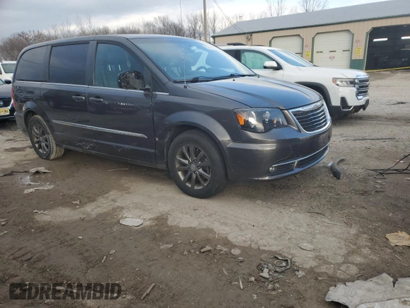 2015 Chrysler Town & Country S with VIN 2C4RC1HG3FR755308, listed as a Copart auction lot 85747474 with 115,782 mi miles and Salvage Title. Bid and sale history available at DreamBid. Image 4.