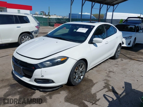 2014 Dodge Dart SXT with VIN 1C3CDFBB1ED926544, listed as a IAAI auction lot 41936321 with 82,897 mi miles. Bid and sale history available at carsss.com. Image 17.