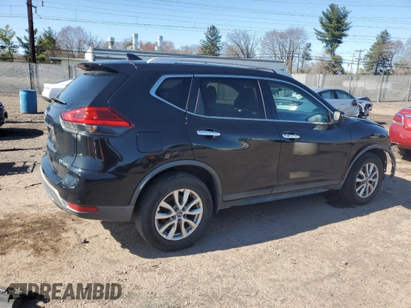 2017 Nissan Rogue SV with VIN KNMAT2MV7HP576328, listed as a Copart auction lot 50885585 with 92,915 mi miles and Salvage Title. Bid and sale history available at carsss.com. Image 3.