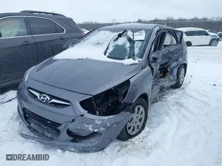 2014 Hyundai Accent GS with VIN KMHCT5AE1EU194495, listed as a IAAI auction lot 41609591 with 85,737 mi miles. Bid and sale history available at carsss.com. Image 17.