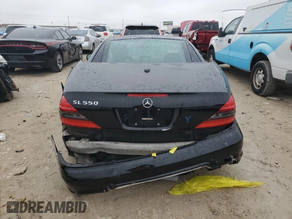 2009 Mercedes-Benz SL 550 с VIN WDBSK71F39F152619, выставлен на аукционе Copart как лот 43771145 с пробегом 106 402 миль миль и Списание • Salvage title. История ставок и продаж доступна на DreamBid. Изображение 6.