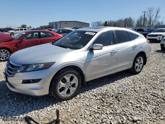 2010 Honda Accord Crosstour EX-L with VIN 5J6TF2H50AL007211, listed as a Copart auction lot 49634555 with 91,800 mi miles and Clean Title. Bid and sale history available at carsss.com. Image 1.