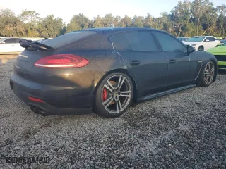 2014 Porsche Panamera GTS with VIN WP0AF2A7XEL083484, listed as a Copart auction lot 73718714 with 0 mi miles and Non Repairable. Bid and sale history available at carsss.com. Image 3.
