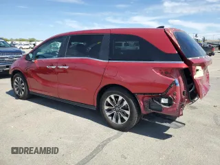 2022 Honda Odyssey EX-L с VIN 5FNRL6H76NB017297, выставлен на аукционе Copart как лот 54061605 с пробегом 52 854 миль миль и Списание • Salvage title. История ставок и продаж доступна на DreamBid. Изображение 2.