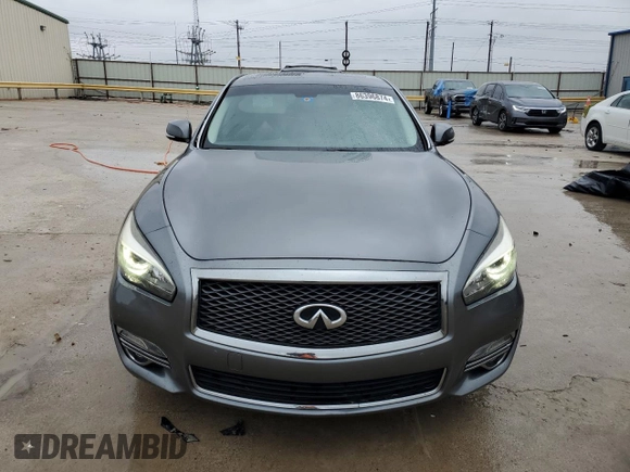 2018 Infiniti Q70 Luxe with VIN JN1BY1PP6JM330765, listed as a Copart auction lot 86396874 with 80,950 mi miles and Clean title. Bid and sale history available at DreamBid. Image 5.