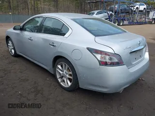 2014 Nissan Maxima SV with VIN 1N4AA5AP4EC499777, listed as a IAAI auction lot 41469597 with 191,125 mi miles and . Bid and sale history available at DreamBid. Image 3.