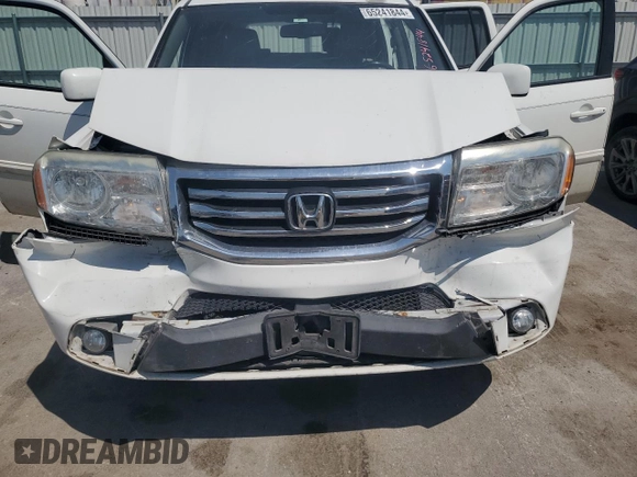 2015 Honda Pilot EX-L with VIN 5FNYF3H62FB033362, listed as a Copart auction lot 65241844 with Not Provided miles and Salvage Title. Bid and sale history available at carsss.com. Image 13.
