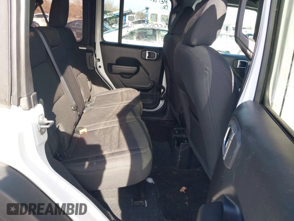 2022 Jeep Wrangler Unlimited Willys with VIN 1C4HJXDN9NW270184, listed as a IAAI auction lot 41467871 with 41,514 mi miles and . Bid and sale history available at DreamBid. Image 8.